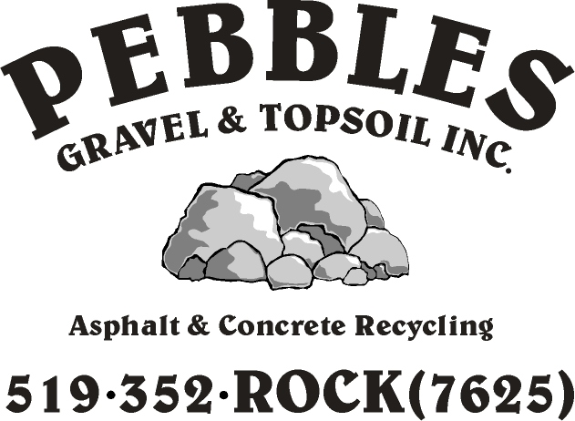 Pebbles Gravel and Topsoil